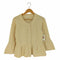 トゥービーシック TO BE CHIC スナップボタン フリルニットジャケット レディース JPN:2