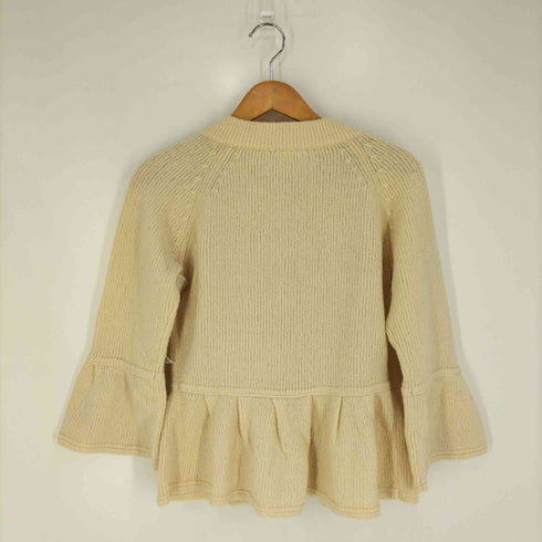 トゥービーシック TO BE CHIC スナップボタン フリルニットジャケット レディース JPN:2