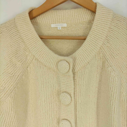 トゥービーシック TO BE CHIC スナップボタン フリルニットジャケット レディース JPN:2