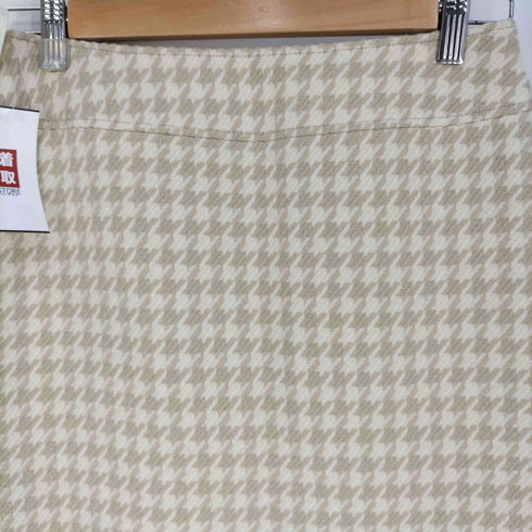 バーバリーロンドン BURBERRY LONDON 千鳥格子柄 ウールタイトスカート レディース EUR:38