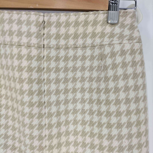 バーバリーロンドン BURBERRY LONDON 千鳥格子柄 ウールタイトスカート レディース EUR:38