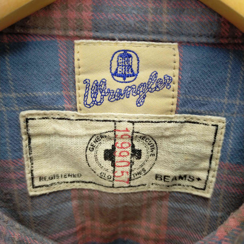 ラングラー Wrangler BLUE BELL ウエスタンシャツ メンズ JPN:S