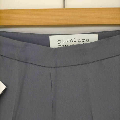 GIANLUCA CAPANNOLO 裾スリット センタープレステーパードパンツ レディース EUR:38