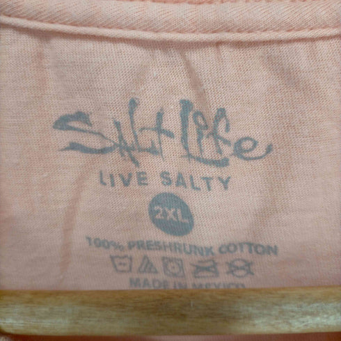 SALT LIFE バックプリントS/S TEE メンズ JPN:XXL