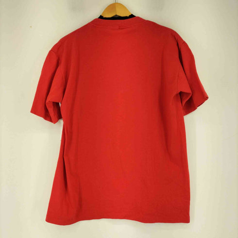 ミラー MILLER 80-90S MADE IN USA ラバープリント S/S Tシャツ メンズ import:XL