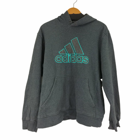 アディダス adidas フロントロゴプルオーバーパーカー メンズ 2XO