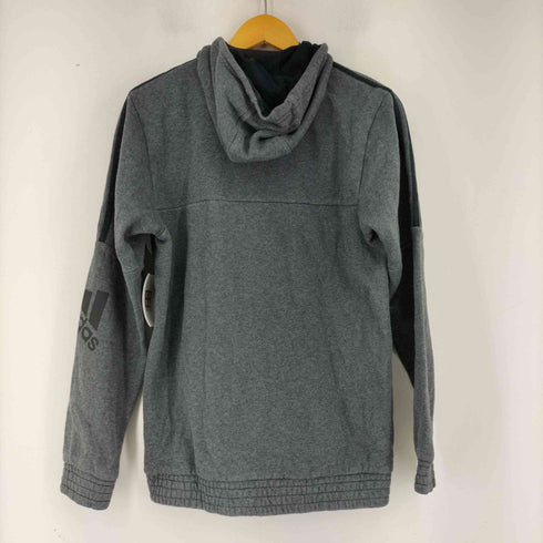 アディダス adidas サイドラインフロントロゴジップパーカー メンズ import:M