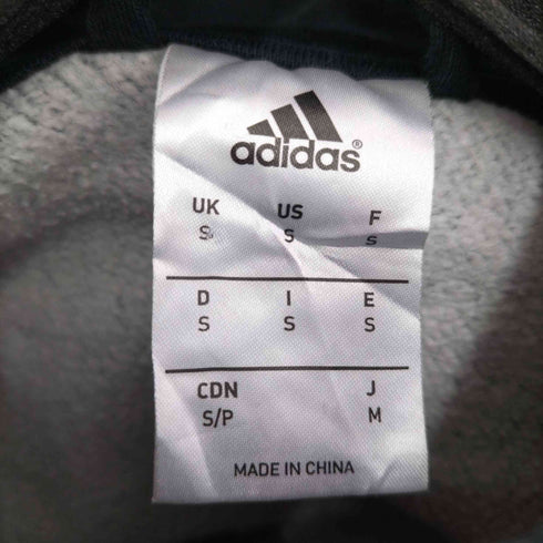 アディダス adidas サイドラインフロントロゴジップパーカー メンズ import:M
