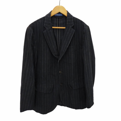 ポロバイラルフローレン Polo by RALPH LAUREN シングルストライプテーラードジャケット メンズ 38R