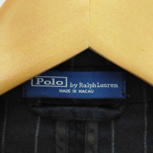 ポロバイラルフローレン Polo by RALPH LAUREN シングルストライプテーラードジャケット メンズ 38R