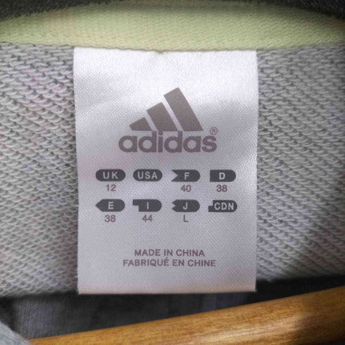 アディダス adidas フロントプリントトラックジャケット レディース import:L