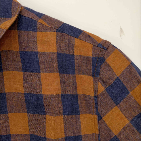 アーペーセー A.P.C. リネン100 半袖シャツ メンズ import:XS