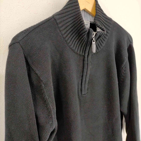 エルエルビーン L.L.Bean ハーフジップコットンニット メンズ import:S