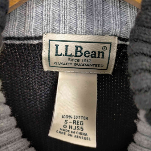 エルエルビーン L.L.Bean ハーフジップコットンニット メンズ import:S