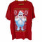 クリスマスキャラクタープリントクルーネックTシャツ メンズ JPN:XL