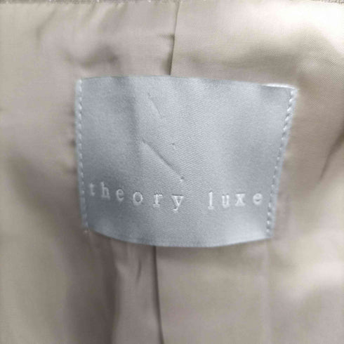 セオリーリュクス theory luxe セットアップ ストライプ1Bテーラードジャケット ストライプスラックス レディース 38