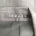 セオリーリュクス theory luxe セットアップ ストライプ1Bテーラードジャケット ストライプスカート レディース 2