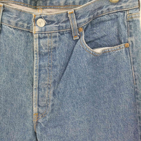 リーバイス Levis 501フランス製 ユーロ ボタン裏275 ボタンフライ デニムパンツ メンズ W38L34