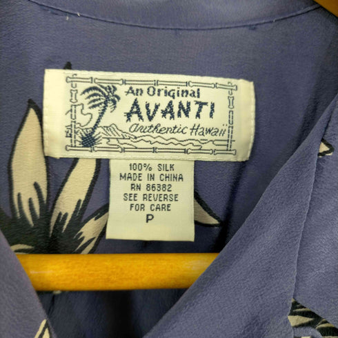 AVANTI シルク アロハシャツ レディース P