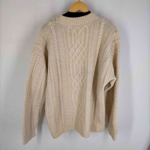 THE LODGE 90s ウールケーブルニット メンズ JPN:XL