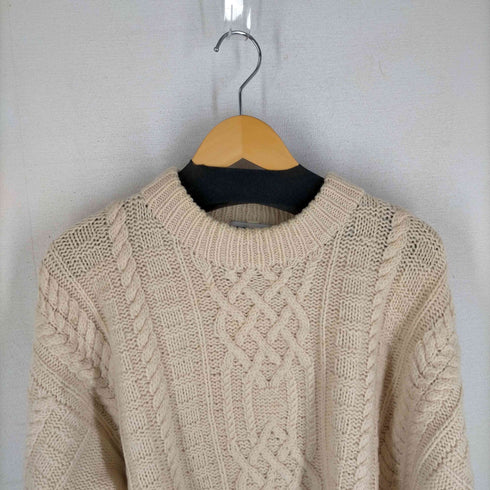 THE LODGE 90s ウールケーブルニット メンズ JPN:XL