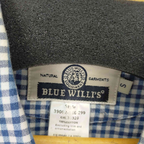ブルーウィリーズ BLUE WILLIS ギンガムチェックジップジャケット レディース JPN:S