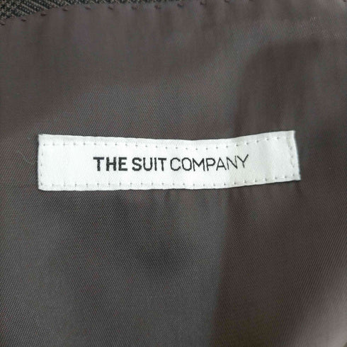 スーツカンパニー THE SUIT COMPANY CANONICO 21 micron ダブルブレスト ウール チェックセットアップ 背抜き 本開き メンズ