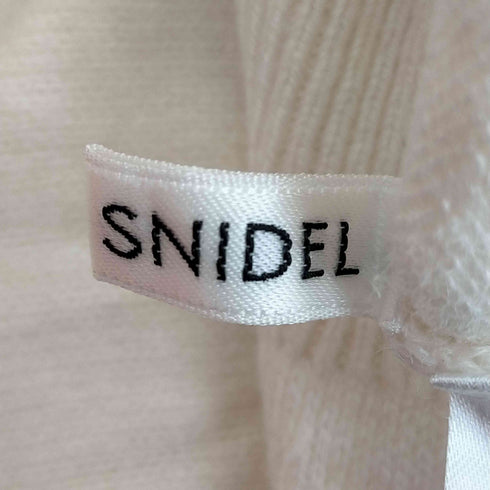 スナイデル snidel 21AW コールドショルダーニットプルオーバー レディース ONE SIZE