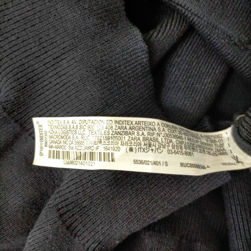 ザラ ZARA KNIT POCKET SWEATSHIRT レディース JPN:S