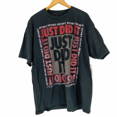 JUST DID IT クルーネックTシャツ メンズ