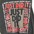 JUST DID IT クルーネックTシャツ メンズ