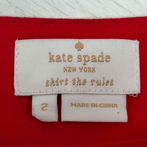 ケイトスペード Kate spade ミニ丈 ウール台形スカート レディース 2