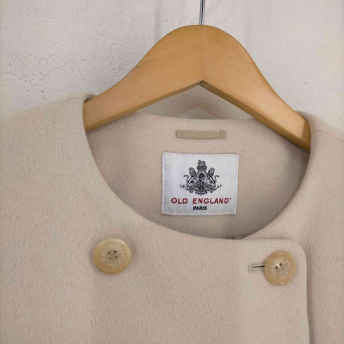 オールドイングランド OLD ENGLAND ノーカラーコート レディース JPN:36