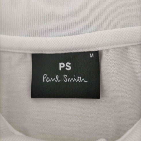 ピーエスポールスミス PS Paul Smith ゼブラワンポイント刺繍ポロシャツ メンズ import:M