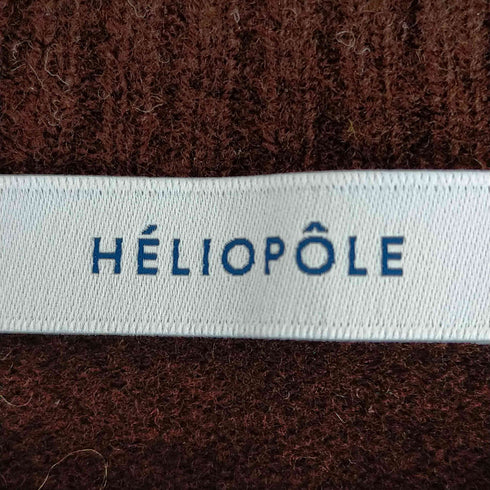 エリオポール heliopole ウールクルーネックニット セーター レディース 38