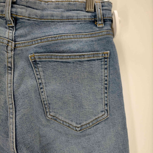 ザラ ZARA ダメージ加工フレアデニムパンツ レディース