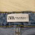 ザラ ZARA ダメージ加工フレアデニムパンツ レディース