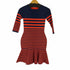 ゲスジーンズ GUESS JEANS ボーダーストレッチミニワンピース レディース import:XS