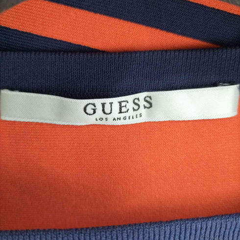 ゲスジーンズ GUESS JEANS ボーダーストレッチミニワンピース レディース import:XS