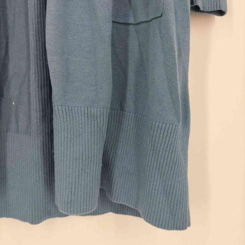 ローレンラルフローレン LAUREN RALPH LAUREN シルク混 ロングリブ フーデッドニットカーディガン レディース import:M