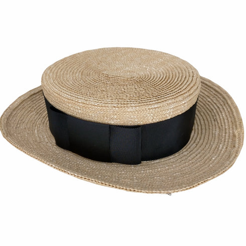 キジマタカユキ KIJIMA TAKAYUKI 23SS STRAW BOATER HAT メンズ 1
