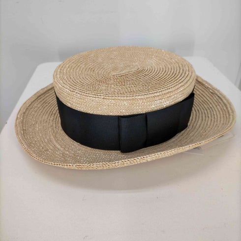 キジマタカユキ KIJIMA TAKAYUKI 23SS STRAW BOATER HAT メンズ 1