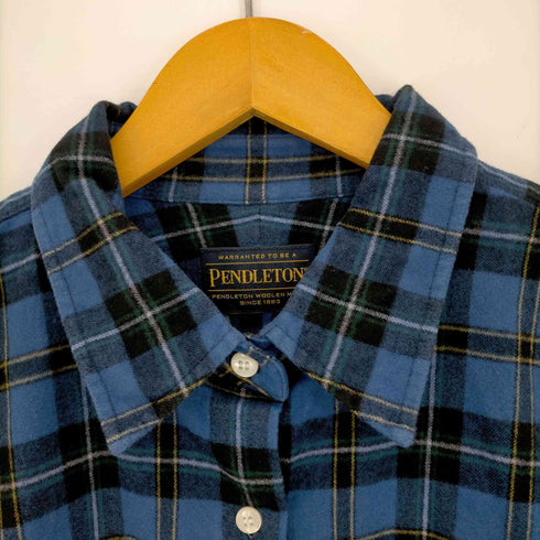 ペンドルトン PENDLETON コットン チェックシャツ ネルシャツ レディース