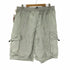ザラ ZARA シルバーフィニッシュ カーゴ バミューダパンツ メンズ JPN:XL