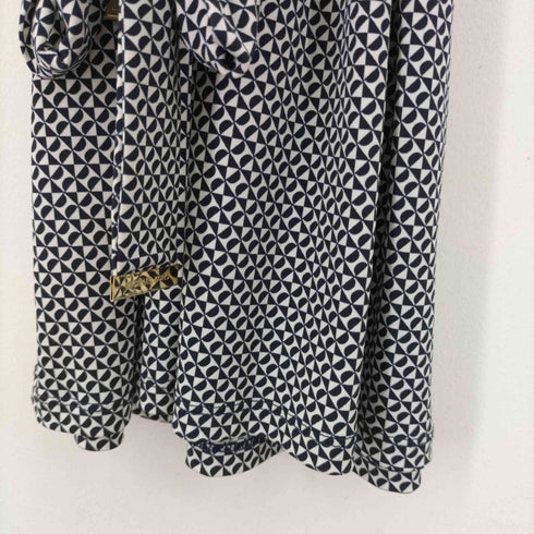 マイケルマイケルコース Michael Michael Kors 金ボタン総柄ミニワンピース レディース import:M