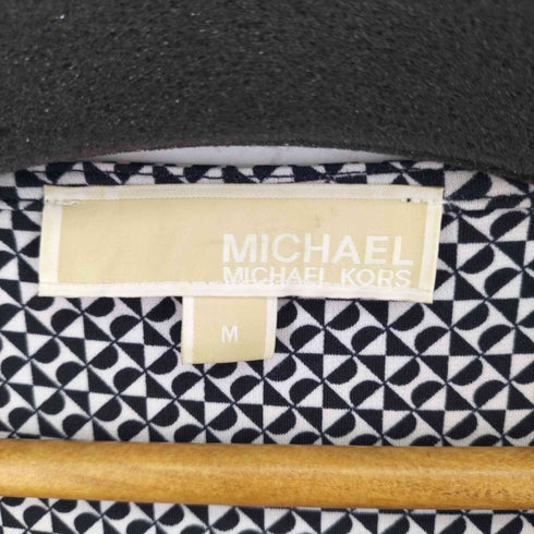 マイケルマイケルコース Michael Michael Kors 金ボタン総柄ミニワンピース レディース import:M