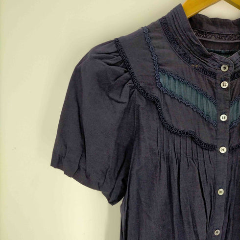 ツモリチサト TSUMORI CHISATO バンドカラーコットンシャツワンピース レディース JPN:2