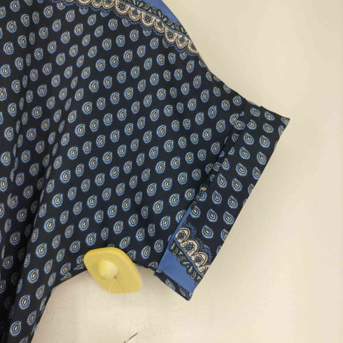 ザラ ZARA 総柄半袖ワンピース レディース import:S