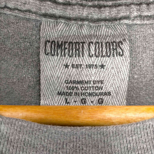 コンフォートカラーズ COMFORT COLORS COASTAL EDGE 両面プリントクルーネックTシャツ メンズ JPN:L