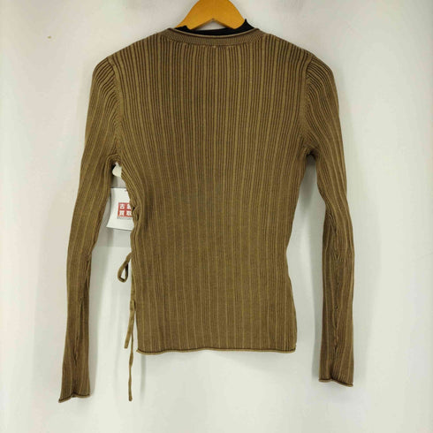 ザラ ZARA カットアウトニットトップス レディース import:M